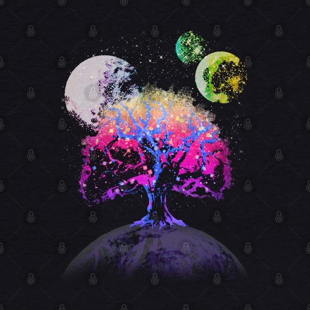 Space Tree of Life by robotface